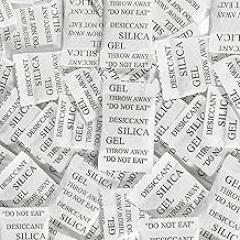 Sukh 100PCS 2Gram Silica Packets - Decassant Packs Anti Humidity Packs Silicone Packets Dry for Electronic Products, Jewelry, Cameras, Clothes, Books, Iron Tools, Precision Instruments