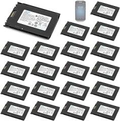 20-Pack for Zebra TC57 Battery Replacement,Compatible with:TC51 TC52 TC56 TC57 TC510 TC510K TC52X TC57X TC51HC Scanner-BT-000314 BTRY-TC51-44MA1-01 BTRY-TC51-4A1-01 4300mAh Lithium-ion.