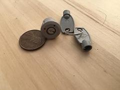 1 Piece Key Switch OFF ON 12mm Lock toggle lock security electronic 1a 125v C37