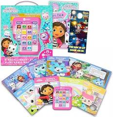 Gabby's Dollhouse Me Reader Electronic Reader 8 Book Bundle - Gabby's Dollhouse Books for Toddlers, Babies Featuring with Coloring Book, Stickers, More | Dreamworks Gabby's Dollhouse Learning Toys