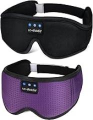 Sleep Mask with Bluetooth Headphones,LC-dolida Sleep Headphones Bluetooth Sleep Mask 3D Sleeping Headphones for Side Sleepers Best Gift and Travel Essential