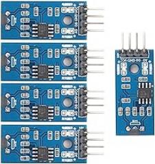 3144E Hall Effect Sensor Magnetic Sensor Module 5PCS Counting Sensor Magnetic Detector T104 for DIY Electronics Projects
