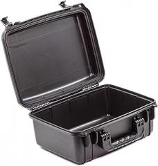 Seahorse 520 Heavy Duty Protective Dry Box Case Without Foam - TSA Approved/Mil Spec / IP67 Waterproof/USA Made for Cameras, Action Cameras, Firearms, Camping, Kayaks