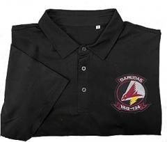 247EMBROIDERY Vaq 134 garudas electronic attack squadron embroidered patch polo shirt Multicolor