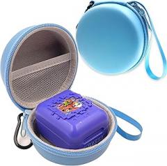 Hard Carrying EVA Case Compatible with Bitzee Digital Pet Interactive Virtual Toy, Storage Travel Holder for Bitzee Virtual Electronic Pets and Accessories (Case Only) (Blue)