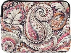 Bag for Laptop Portable Electronic Device Cover Paisley Shockproof Protective Notebook Case