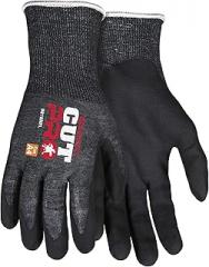 MCR Safety 9818NFXS Cut Pro 18 Gauge HyperMax Work Glove, Cut Protection, Foam Nitrile Coated Palm & Fingertips, Touchscreen Friendly, X-Small