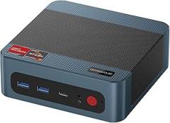 BOSGAME P3 Lite Mini PC Gaming Computers Ryzen 7 6800H, Radeon 680M Graphics, 32GB DDR5 RAM, 1TB PCIe 4.0x4 SSD,Triple Display (HDMI/DP/USB4),USB4 8K 60Hz,WiFi 6E,BT5.2,Dual 2.5GbE LAN