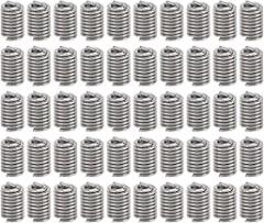 4-40 Wire Thread Insert, Sus304 Thread Socket Screw Bushing Insert, Wear Resistant Thread Repair Insert for Sorting Instruments, Electronic Products (2.5D)