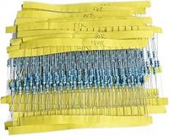 30 Kinds 1/4w Resistance 1% Accuracy Metal Film Resistor Bag 600pcs in 1 Set Passive Component Electronic componet