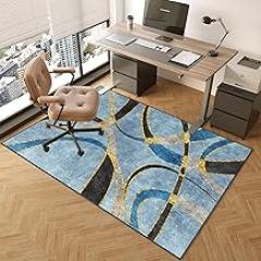 Drum Rug Gaming Office Chair Mat Chair Mat for Gaming or Office Chairs, Durable Material, Protects Floors, Floors, Parquet, for Gaming and Work-I||90x120cm