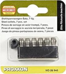 Proxxon 28940 Set of MICROMOT Steel Collets, 6-Piece