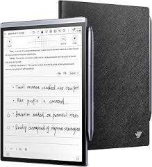 iflytek AINOTE Air 2 Bundle - Black Folio Case, 8.2-inch AI Note-Taking Tablet Writing Paper Tablets, Digital Notebook with Pen, Voice-to-Text Transcription, Multi-Languages Chatgpt Support