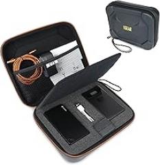 USA Gear Hard Case for Mobile Hotspot Compatible with Netgear Nighthawk M6, Verizon Hotspot, AT&T, Solis Lite and more - Customizable Foam Interior, Water Resistant Protective Exterior, Wrist Strap