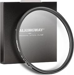 Walking Way 52MM White Mist Diffusion Filter - Stronger Soft Focus Circular Lens Filter - Dreamy Fog Effect Softening Camera Diffuser for Digital DSLR Camera (Medium-Soft 2, 52MM)