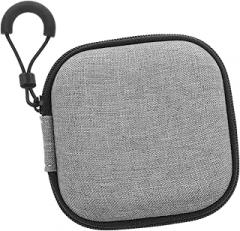 HOMSFOU Travel Charger Organizer Pouch Compact Earphone Storage Case for Data Cables and Electronics Lightweight Design for Plane Travel Essentials Durable and