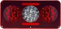 Command Electronics OEM 12V LED RV & Trailer Sealed Triple Tail Light – Surface Mount – 1-Pack