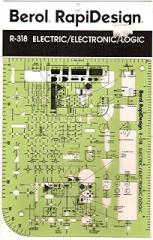 Berol, RapiDesign, R-318, Electric/Electronic/Logic