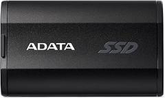 ADATA SD810 - 2000GB USB-C Portable External Solid State Drive (SSD) - IP68 Water Resistant & Drop Resistant - Supports Multiple Operating Systems - Gamers & Professionals - Black - SD810-2000G-CBK