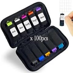 100pcs Flash Drive Case USB Storage Case JBOS USB Holder Storage Bag for USB Flash Drive Electronic Accessories Organizer for USB Flash Drive, USB Case, Thumb Drive Caes, Jump Drive Case