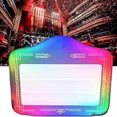 Bottle Service Sign，Bottle Presenter for Night Club，Club Signs for Bottle Service,Handheld LED Letter Bottle Presenter,Trendy Bottle Service Display,for Bar Private Party, Club