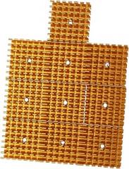 10pcs Aluminum Heat Sink Cooling Fin Module for GPU CPU Ic Chip Efficient Heat Dissipation for Laptop Computer Electronics