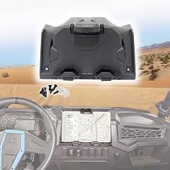 RZR XP Electronic Device Holder GPS Phone Tablet Mount Holder Compatible for 2019-2022 Polaris RZR XP 1000 XP4 Turbo Accessories(with Storage Box Organizer Tray)