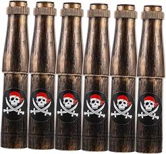 BESPORTBLE 6pcs Portable Pirate Telescope Collapsible for Watching and Themed Parties Festivals