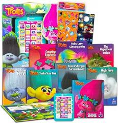 Trolls Me Reader Electronic Reader 8 Book Bundle ~ Dreamworks Trolls Books for Toddlers, Kids Featuring Poppy, Branch, and More with Stickers | Trolls Learning Toys