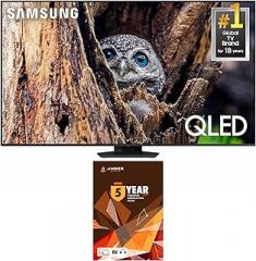 Samsung QN75Q80DDFXZA 75 Inch QLED 4K Smart TV with Direct Full Array and 5 Year Amber Protection Plan (2025)