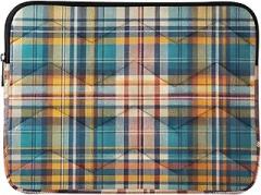 Colorful Tartan Checkered Plaid Laptop Sleeve 13 in Laptop Sleeve Portable Electronic Device Cover