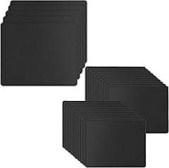 SaiTech IT 5 PK & 20 PK 2mm Mouse Pad with Stitched Edges Non-Slip Rubber Base, Premium-Textured and Waterproof Mousepads Bulk, Mouse Pad for Computers, Laptop, Office & Home