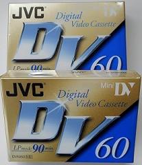 JVC Mini Digital Video Cassette, 2-Pack