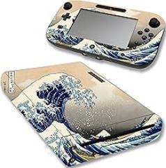 VWAQ Game Skins Designed to Fit Nintendo Wii U Game System and Gamepad - The Great Wave Off Kanagawa - WGC8