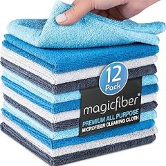 MagicFiber Microfiber Cleaning Cloth - 12 Pack, Large 13