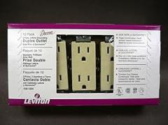 Leviton 136-5325-IMP Decora Grounding Outlets (10-Pack)