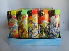 Assorted Dragon Designs Electric Ignition Lighters