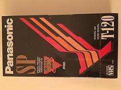 Panasonic NV-T120ZS SP T-120 Special Premium ZETAS Hi-Coupling Pro VHS Videocassette