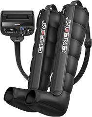 CINCOM Air Compression Recovery System - 6-Zone Professional Dynamic Pressure Leg Massager Boots for Circulation Improvement & Muscle Recovery, Compression Therapy for Athletes, FSA-HSA Eligible