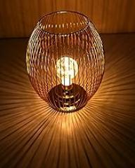 Wire Mesh Electronics Lantern Sphere Metal Lamp Mood Light Garden Size: (H:23,W:19) cm