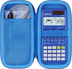 Case Compatible with Texas Instruments TI-30XIIS /TI-30XS /TI-30Xa /TI-36X Pro/Casio FX-115 ESPLUS2 2nd Edition/FX-991 ES Plus-2nd Edition/FX-82 ES Scientific Calculator (Case Only) - Blue
