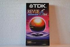 Tdk Video Tape T120 2 - 4 - 6 Hr. Peggable