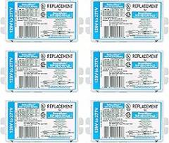 OHLECTRIC 6 Pack - Replacement for Philips Advance ICF-2S13-H1-LD Electronic CFL Fluorescent Ballast 120-277V Programmed Start 4-Pin, Operates 13W 2 Lamps High Power Factor Multi-Volt SmartMate Series