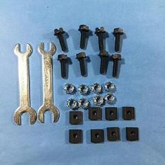 BANNER ENGINEERING EZA-MBK-1 Point/Grid, Light Curtain Accessory, Standard Bracket KIT, EZ Screen