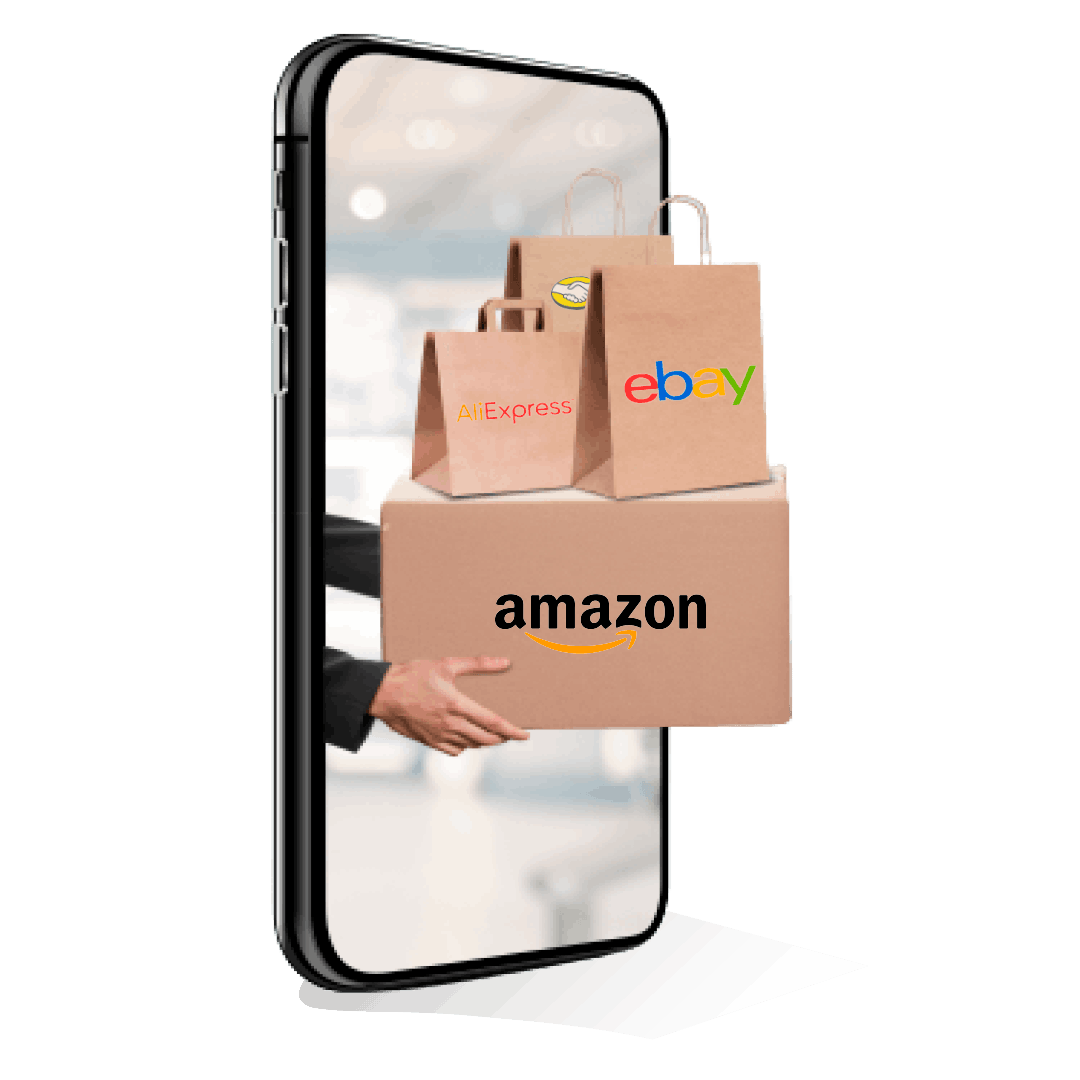 Celular con cajas